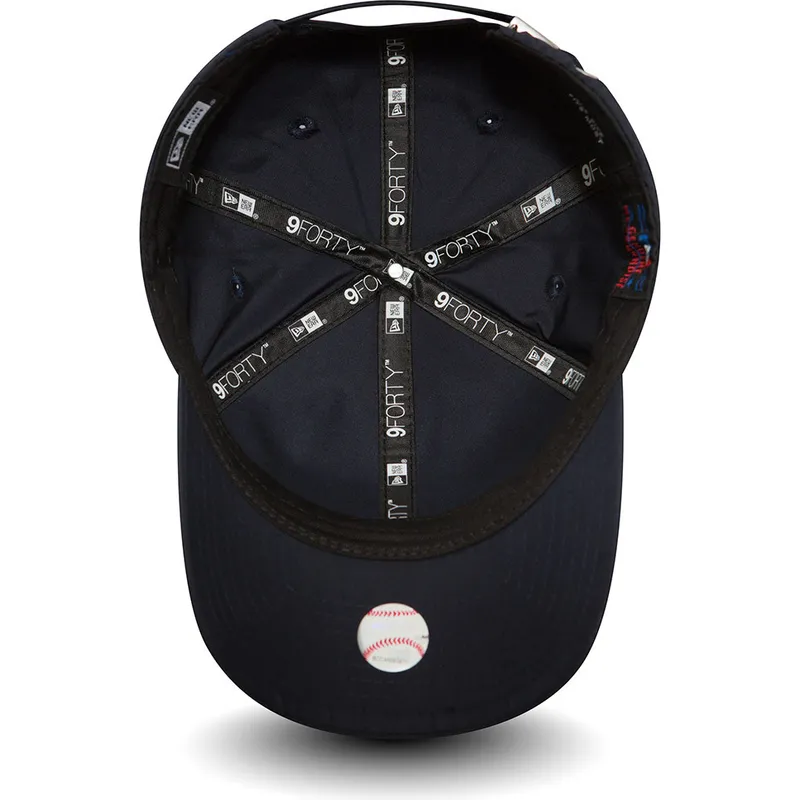 petten-gebogen-marineblauw-verstelbaar-9forty-flawless-van-new-york-yankees-mlb-van-new-era petten-gebogen-marineblauw-verstelbaar-9forty-flawless-van-new-york-yankees-mlb-van-new-era