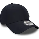 petten-gebogen-marineblauw-verstelbaar-9forty-flawless-van-new-york-yankees-mlb-van-new-era