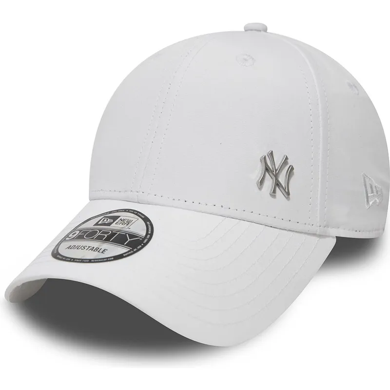 petten-gebogen-wit-verstelbaar-9forty-flawless-van-new-york-yankees-mlb-van-new-era