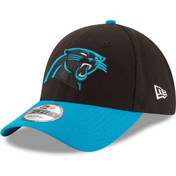 petten-gebogen-zwart-verstelbaar-9forty-the-league-van-carolina-panthers-nfl-van-new-era
