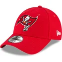 petten-gebogen-rood-verstelbaar-9forty-van-tampa-bay-buccaneers-nfl-van-new-era