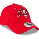 petten-gebogen-rood-verstelbaar-9forty-van-tampa-bay-buccaneers-nfl-van-new-era