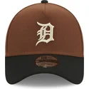 petten-gebogen-bruin-snapback-9forty-a-frame-harvest-van-detroit-tigers-mlb-van-new-era