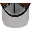 petten-gebogen-bruin-snapback-9forty-a-frame-harvest-van-boston-red-sox-mlb-van-new-era