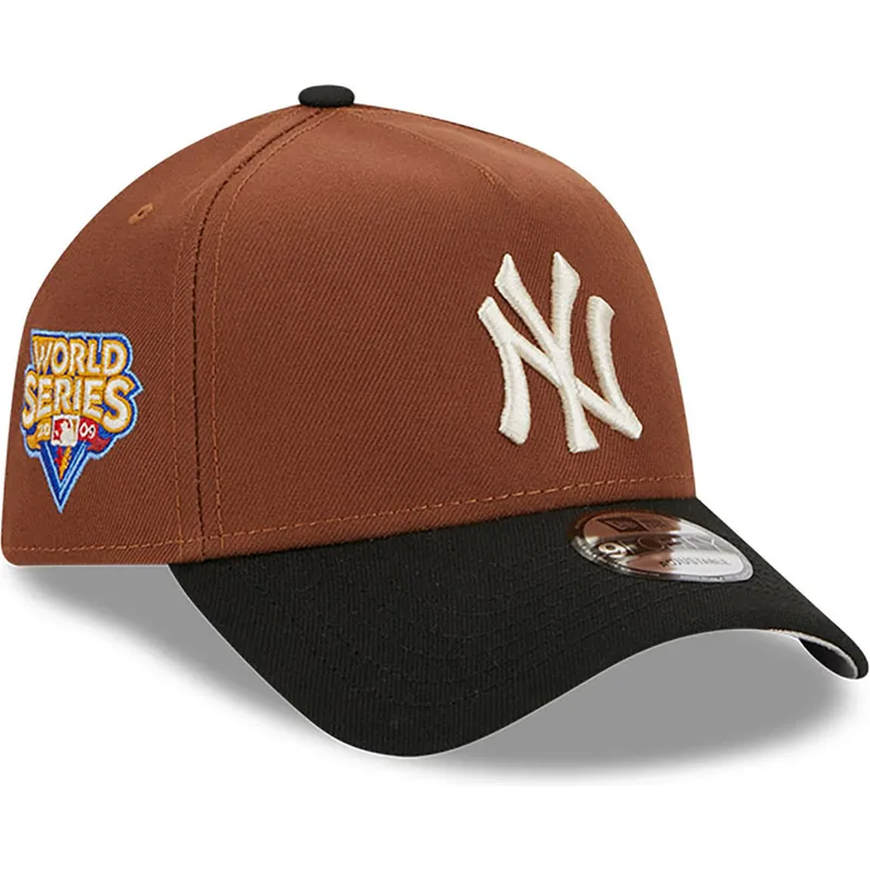 petten-gebogen-bruin-snapback-9forty-a-frame-harvest-van-new-york-yankees-mlb-van-new-era petten-gebogen-bruin-snapback-9forty-a-frame-harvest-van-new-york-yankees-mlb-van-new-era