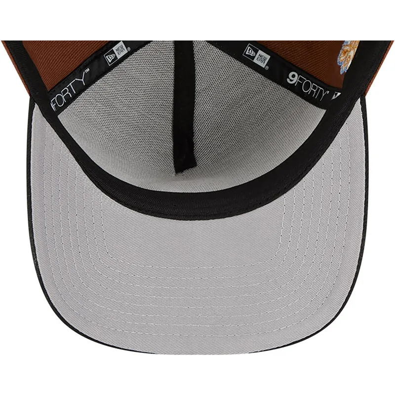 petten-gebogen-bruin-snapback-9forty-a-frame-harvest-van-new-york-yankees-mlb-van-new-era petten-gebogen-bruin-snapback-9forty-a-frame-harvest-van-new-york-yankees-mlb-van-new-era