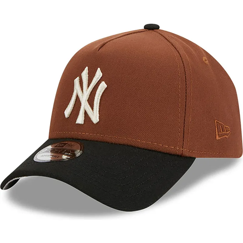petten-gebogen-bruin-snapback-9forty-a-frame-harvest-van-new-york-yankees-mlb-van-new-era petten-gebogen-bruin-snapback-9forty-a-frame-harvest-van-new-york-yankees-mlb-van-new-era