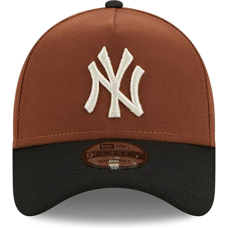 petten-gebogen-bruin-snapback-9forty-a-frame-harvest-van-new-york-yankees-mlb-van-new-era petten-gebogen-bruin-snapback-9forty-a-frame-harvest-van-new-york-yankees-mlb-van-new-era