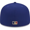 petten-plat-blauw-fitted-59fifty-laurel-sidepatch-van-los-angeles-dodgers-mlb-van-new-era