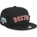 petten-plat-zwart-snapback-9fifty-post-up-pin-van-boston-red-sox-mlb-van-new-era