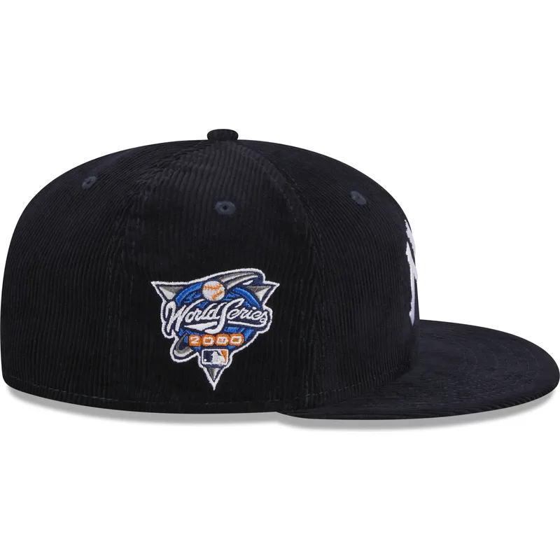 petten-plat-marineblauw-fitted-59fifty-throwback-cord-van-new-york-yankees-mlb-van-new-era petten-plat-marineblauw-fitted-59fifty-throwback-cord-van-new-york-yankees-mlb-van-new-era