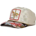 petten-gebogen-beige-snapback-multicolor-strutter-quid-glorier-carousel-the-farm-van-goorin-bros