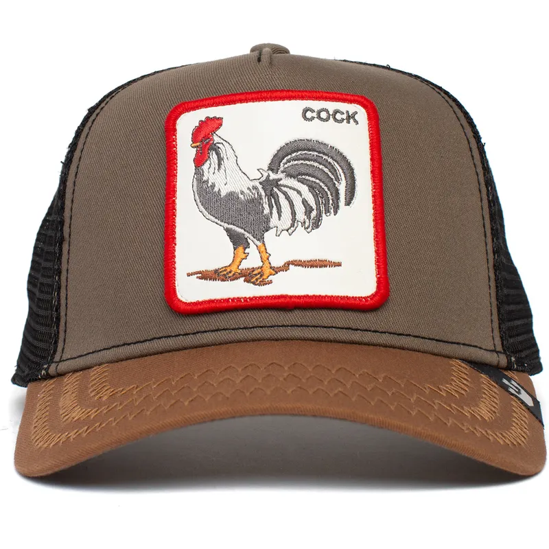 petten-gebogen-bruin-snapback-cock-the-farm-van-goorin-bros