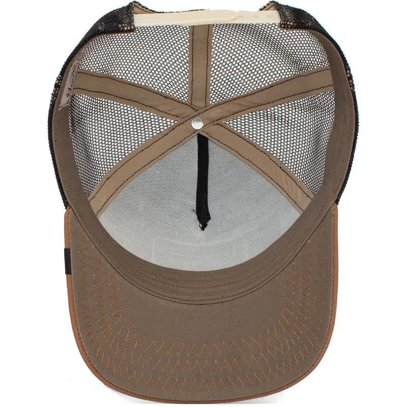 petten-gebogen-bruin-snapback-cock-the-farm-van-goorin-bros