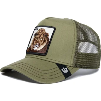 petten-gebogen-groen-snapback-the-king-lion-the-farm-van-goorin-bros
