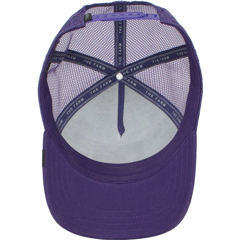 petten-gebogen-paars-snapback-the-lone-wolf-the-farm-van-goorin-bros
