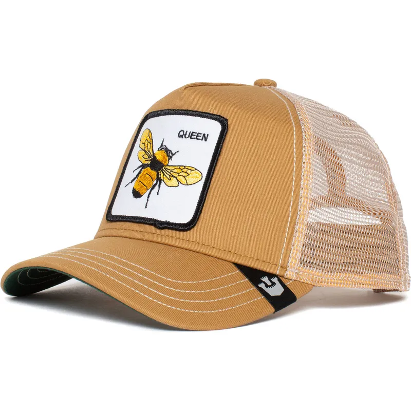 petten-gebogen-bruin-snapback-the-queen-bee-the-farm-van-goorin-bros petten-gebogen-bruin-snapback-the-queen-bee-the-farm-van-goorin-bros