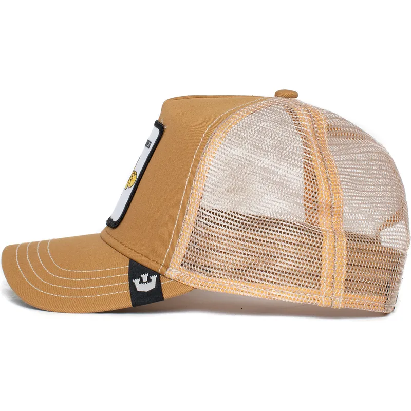 petten-gebogen-bruin-snapback-the-queen-bee-the-farm-van-goorin-bros petten-gebogen-bruin-snapback-the-queen-bee-the-farm-van-goorin-bros