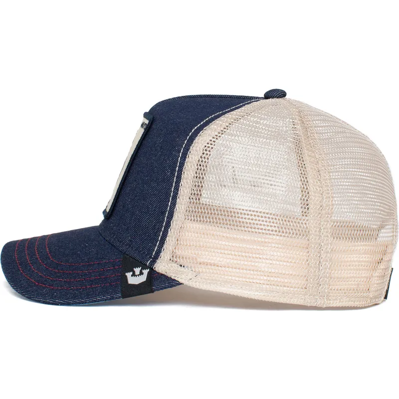 petten-gebogen-marineblauw-snapback-the-nuts-squirrel-the-farm-van-goorin-bros