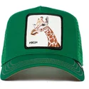 petten-gebogen-groen-snapback-the-giraffe-the-farm-van-goorin-bros