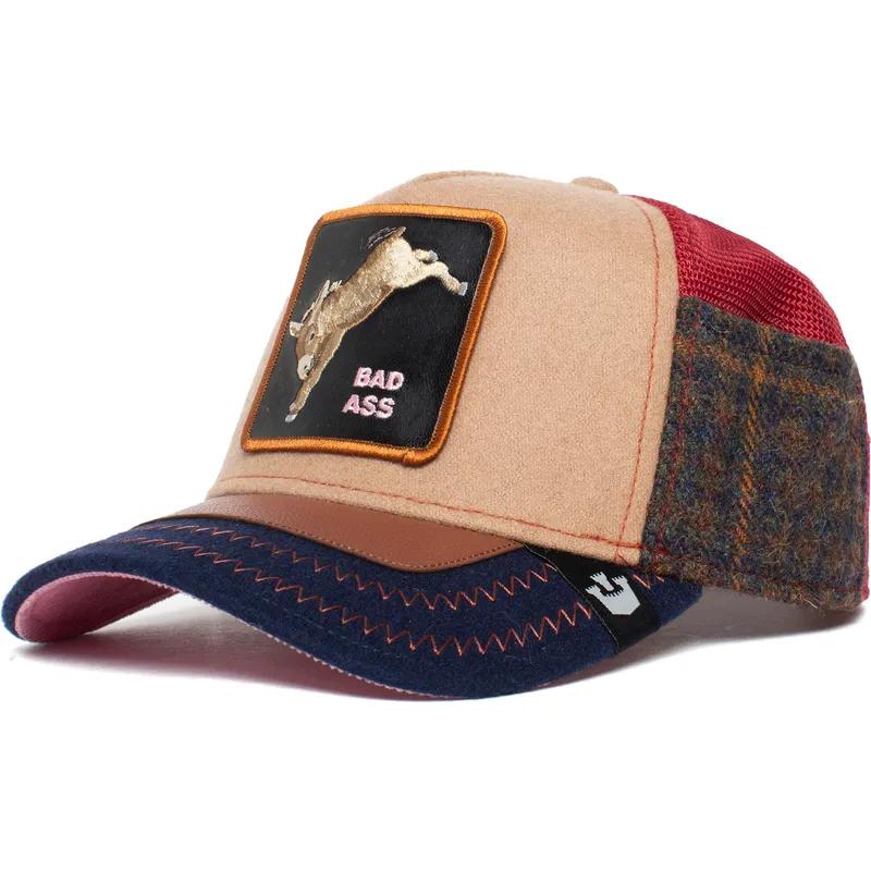 petten-gebogen-bruin-snapback-detention-seeker-ass-play-the-farm-van-goorin-bros
