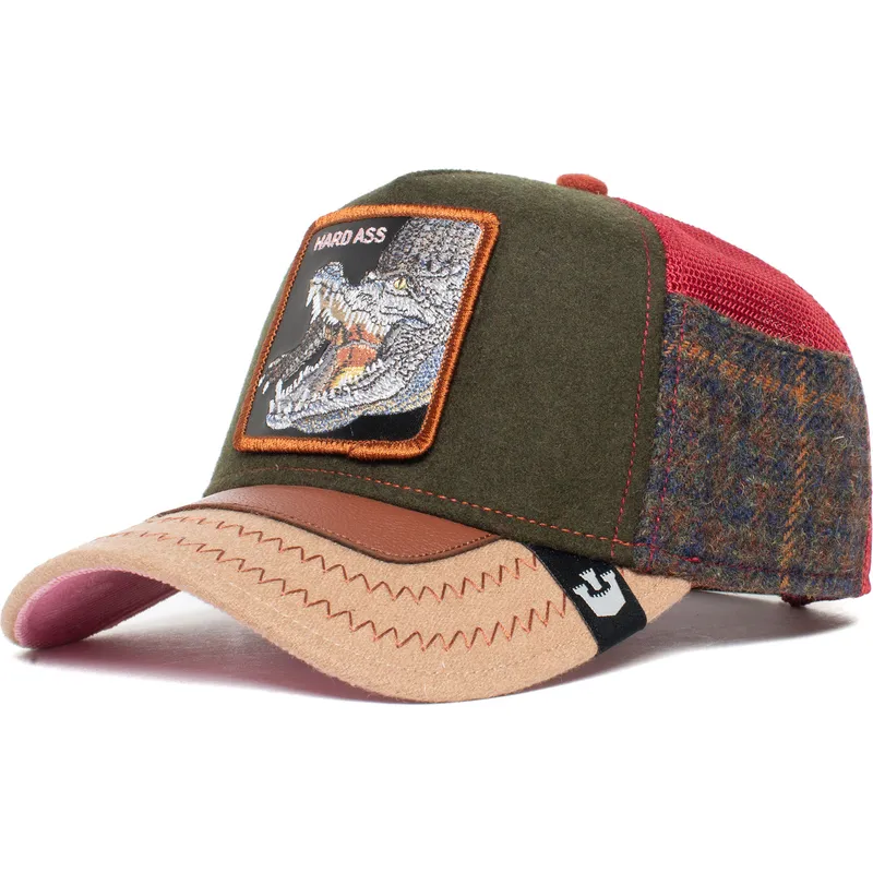petten-gebogen-groen-snapback-trunchbull-ass-play-the-farm-van-goorin-bros