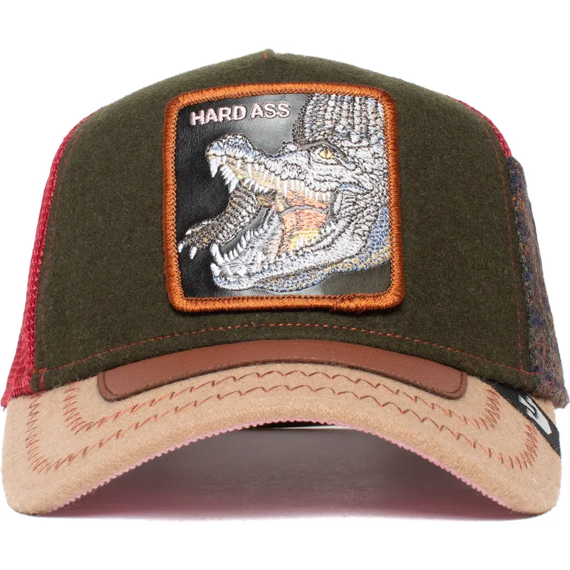 petten-gebogen-groen-snapback-trunchbull-ass-play-the-farm-van-goorin-bros