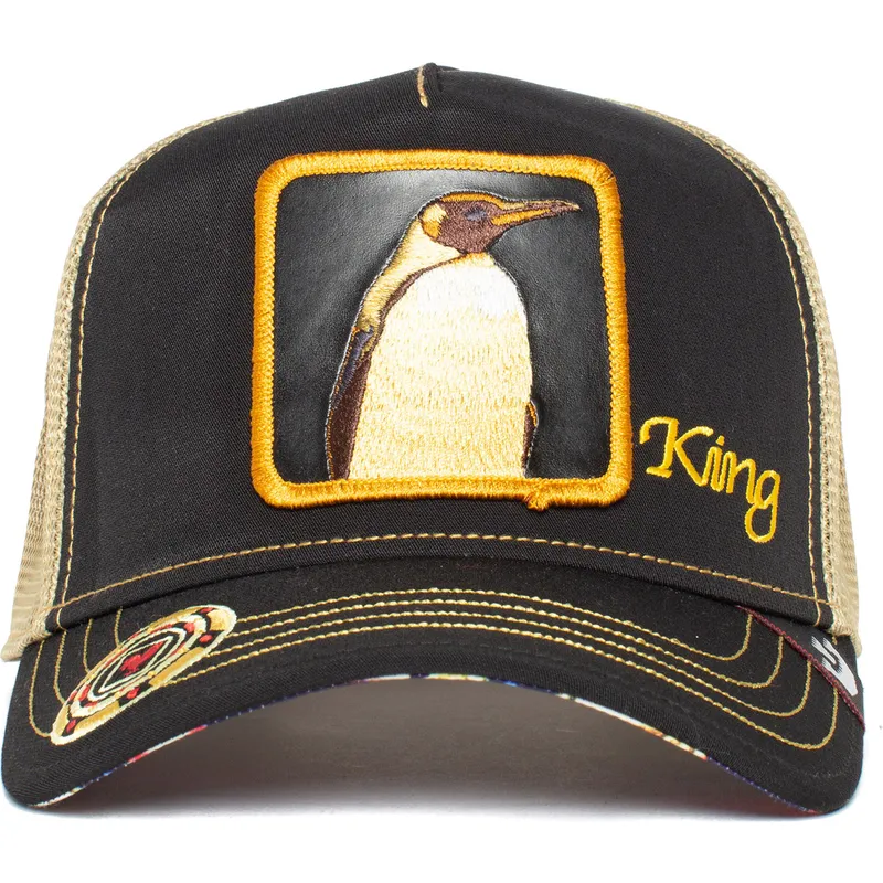 petten-gebogen-zwart-snapback-king-quart-major-casino-the-farm-van-goorin-bros