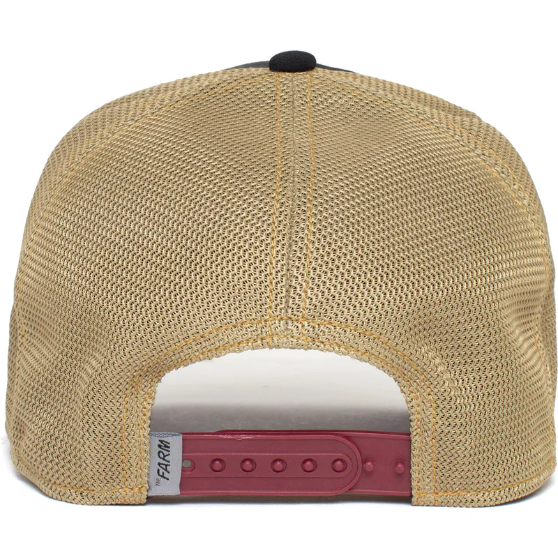 petten-gebogen-zwart-snapback-king-quart-major-casino-the-farm-van-goorin-bros