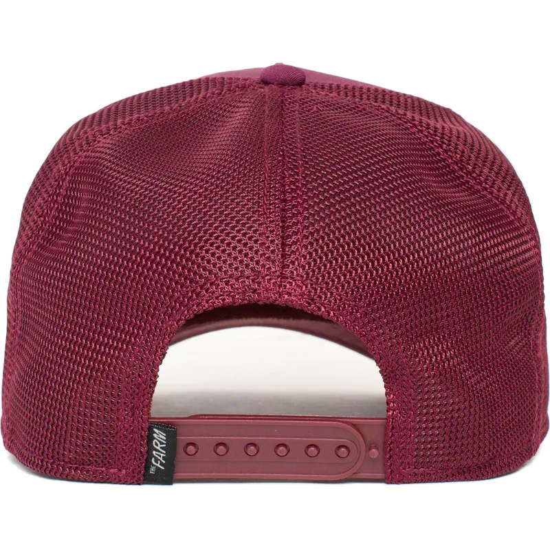 petten-gebogen-rood-snapback-gateway-the-farm-van-goorin-bros