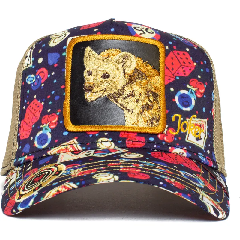 petten-gebogen-meerkleurig-snapback-joker-poker-face-casino-the-farm-van-goorin-bros