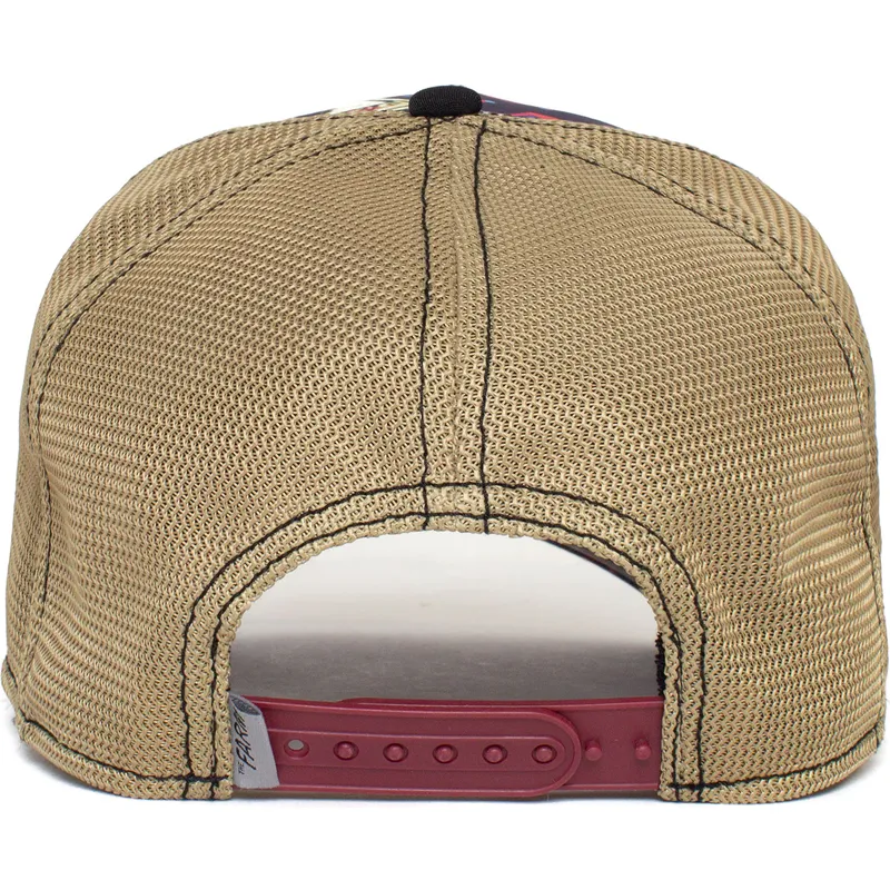 petten-gebogen-meerkleurig-snapback-joker-poker-face-casino-the-farm-van-goorin-bros