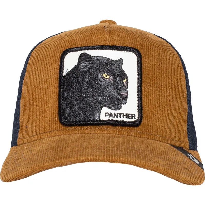 petten-gebogen-bruin-snapback-panther-panthuroy-corduroy-the-farm-van-goorin-bros petten-gebogen-bruin-snapback-panther-panthuroy-corduroy-the-farm-van-goorin-bros