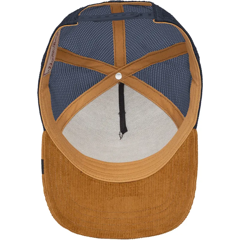 petten-gebogen-bruin-snapback-panther-panthuroy-corduroy-the-farm-van-goorin-bros petten-gebogen-bruin-snapback-panther-panthuroy-corduroy-the-farm-van-goorin-bros