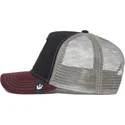 petten-gebogen-zwart-snapback-king-circwool-of-life-the-farm-van-goorin-bros