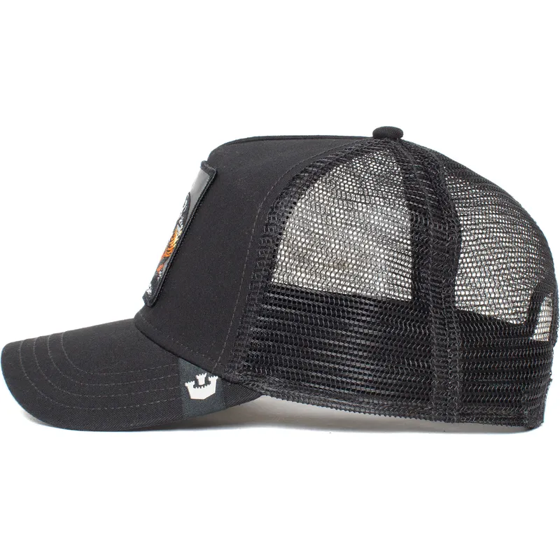 petten-gebogen-zwart-snapback-mamba-the-farm-van-goorin-bros