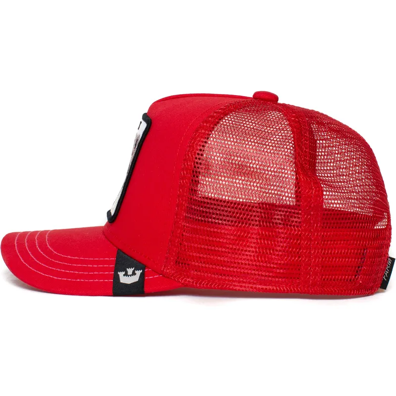 petten-gebogen-rood-snapback-voor-kinderen-sticky-bandit-the-farm-van-goorin-bros