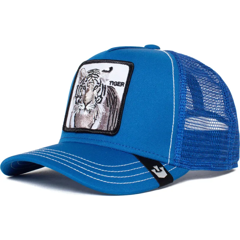 petten-gebogen-blauw-snapback-voor-kinderen-tiger-stripe-earner-the-farm-van-goorin-bros