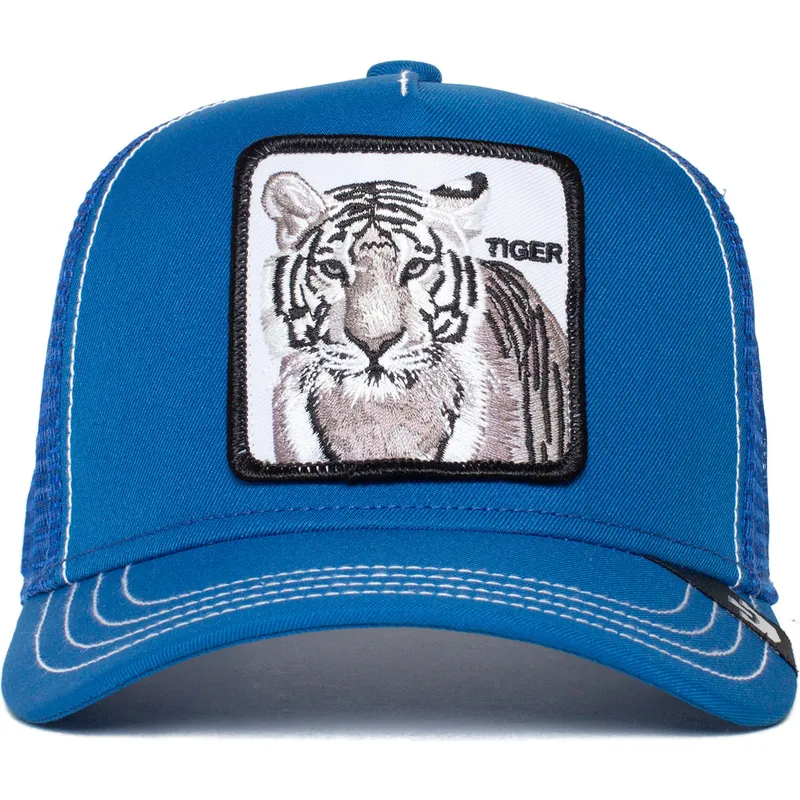 petten-gebogen-blauw-snapback-voor-kinderen-tiger-stripe-earner-the-farm-van-goorin-bros