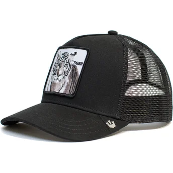 petten-gebogen-zwart-snapback-voor-kinderen-tiger-earn-your-stripes-the-farm-van-goorin-bros