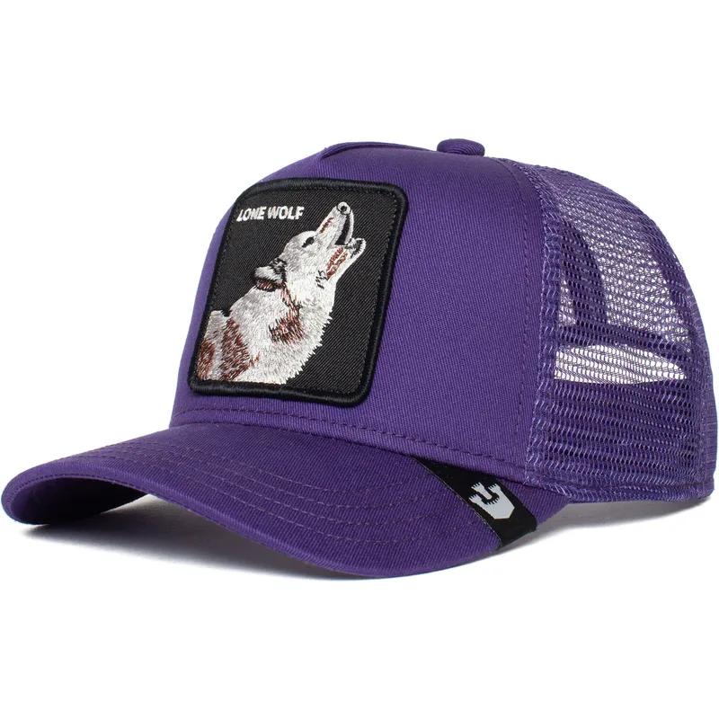 petten-gebogen-paars-snapback-voor-kinderen-lone-wolf-lil-the-farm-van-goorin-bros