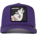 petten-gebogen-paars-snapback-voor-kinderen-lone-wolf-lil-the-farm-van-goorin-bros