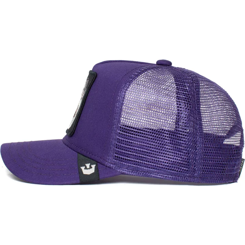 petten-gebogen-paars-snapback-voor-kinderen-lone-wolf-lil-the-farm-van-goorin-bros