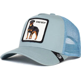 petten-blauw-snapback-bad-boy-truckin-the-farm-van-goorin-bros