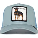 petten-blauw-snapback-bad-boy-truckin-the-farm-van-goorin-bros