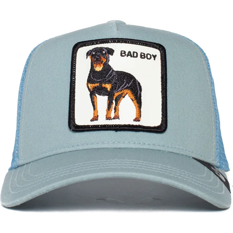 petten-blauw-snapback-bad-boy-truckin-the-farm-van-goorin-bros