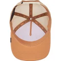 petten-oranje-snapback-lone-wolf-truckin-the-farm-van-goorin-bros