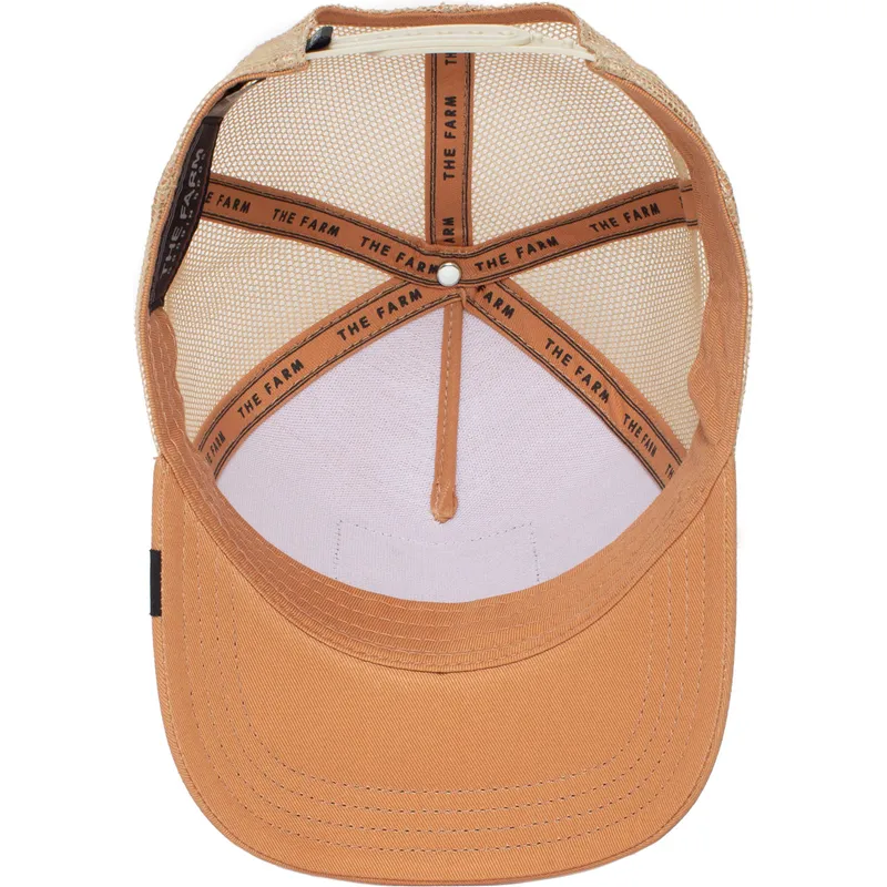 petten-oranje-snapback-lone-wolf-truckin-the-farm-van-goorin-bros