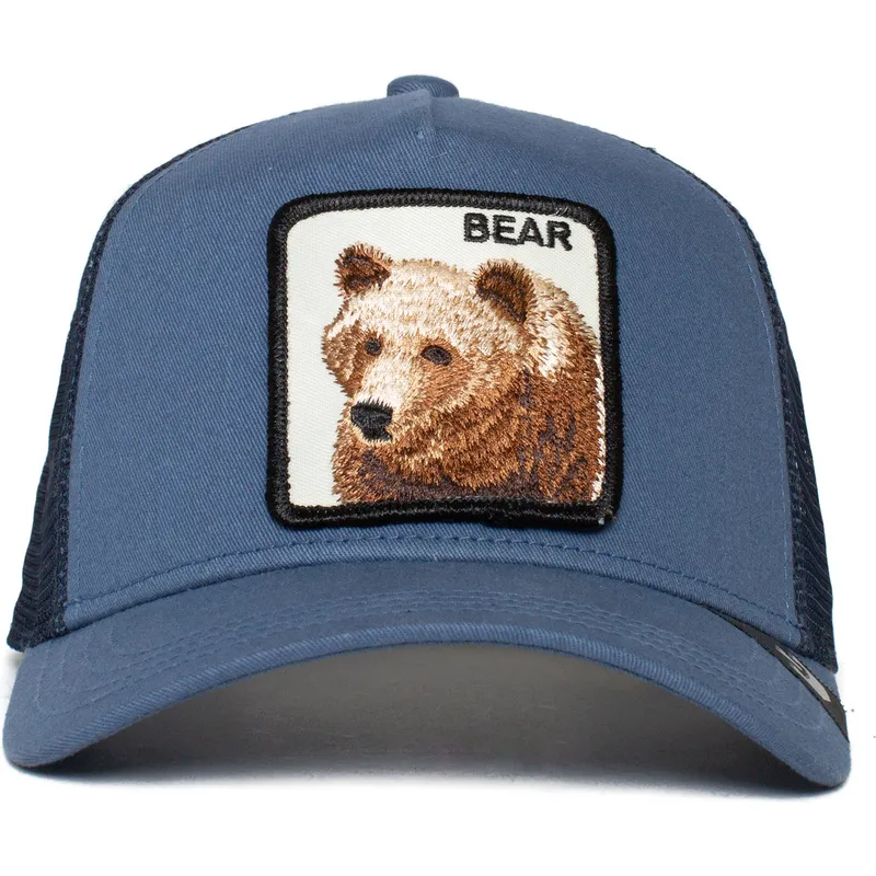 petten-blauw-snapback-big-bear-truckin-the-farm-van-goorin-bros petten-blauw-snapback-big-bear-truckin-the-farm-van-goorin-bros