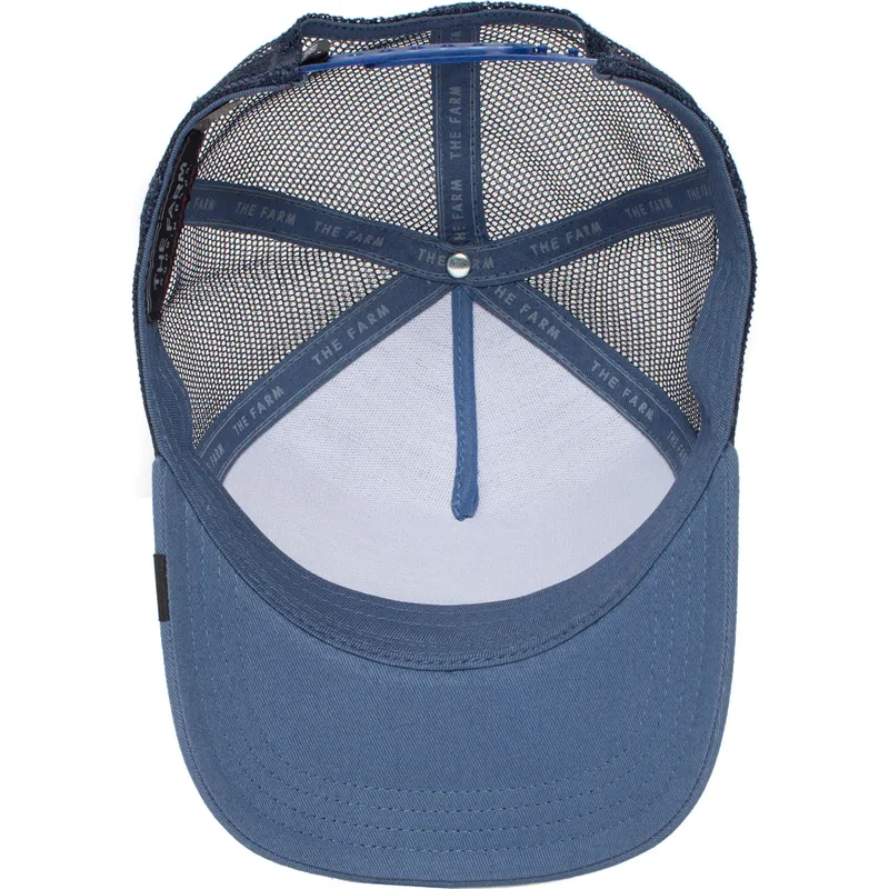 petten-blauw-snapback-big-bear-truckin-the-farm-van-goorin-bros petten-blauw-snapback-big-bear-truckin-the-farm-van-goorin-bros